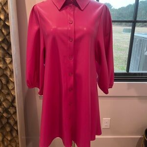Dolce Cabo Pink Long Sleeve Dress